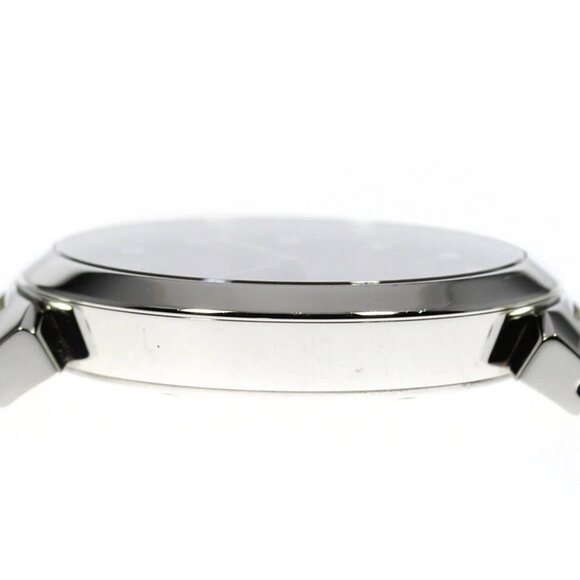 LOUIS VUITTON Tambour Slim MM QA144Z 11P diamond black Dial Quartz Ladies - Picture 6 of 13
